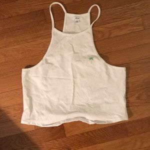 Halter crop top